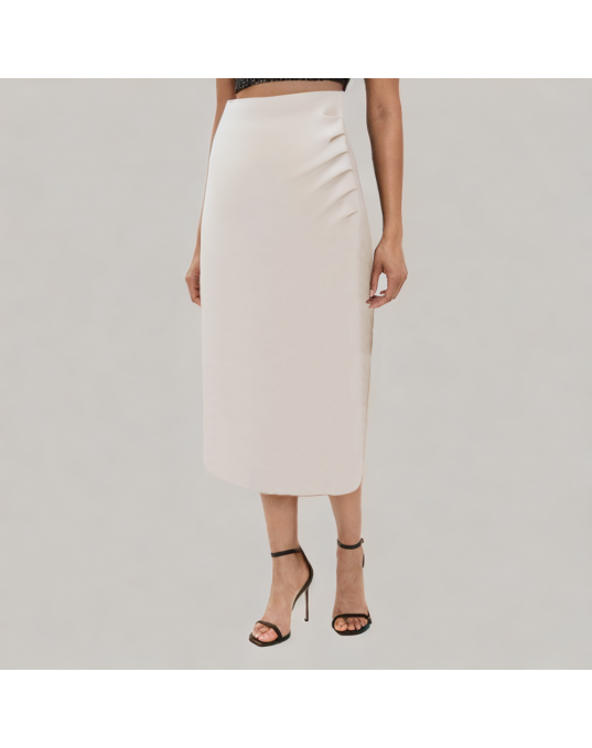 High Pressure Pleat Professional Suit Skirt 