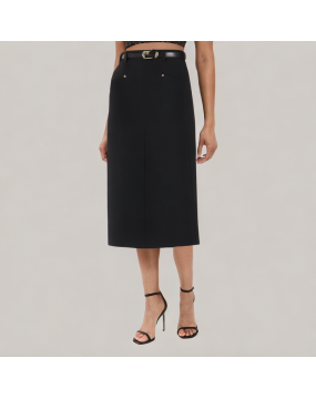High End H Cut Suit Skirt 