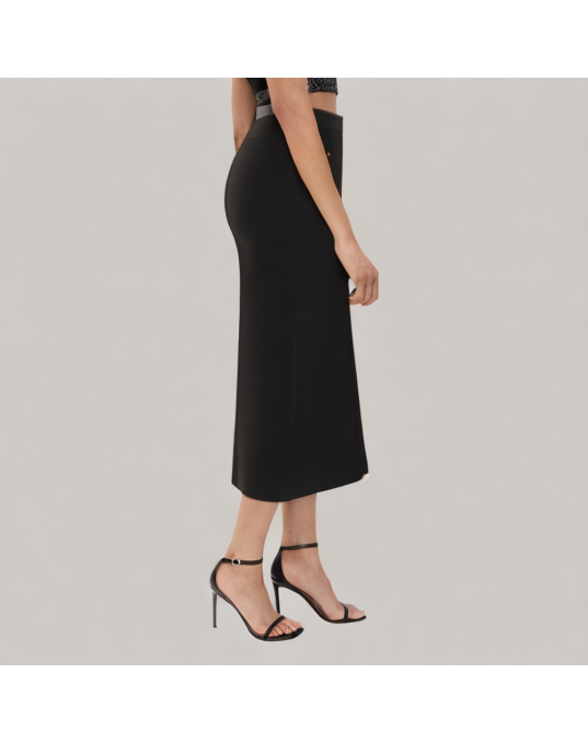 High End H Cut Suit Skirt 