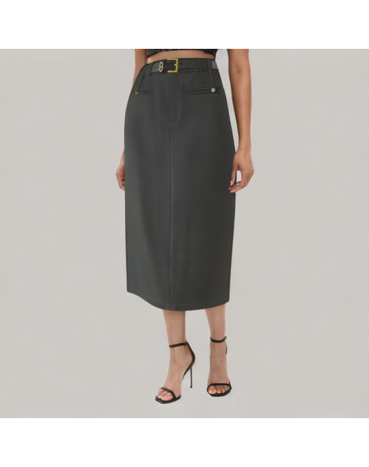 Simple Commuting Suit Skirt