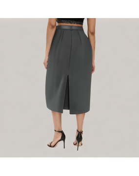 Simple Commuting Suit Skirt