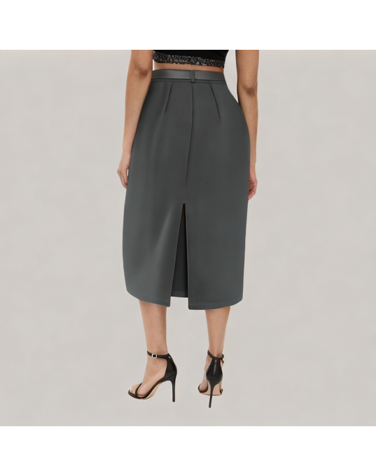 Simple Commuting Suit Skirt