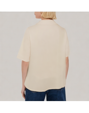 V Neck Short Sleeved Shirt 