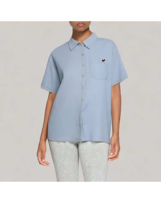 Light Blue Denim Shirt