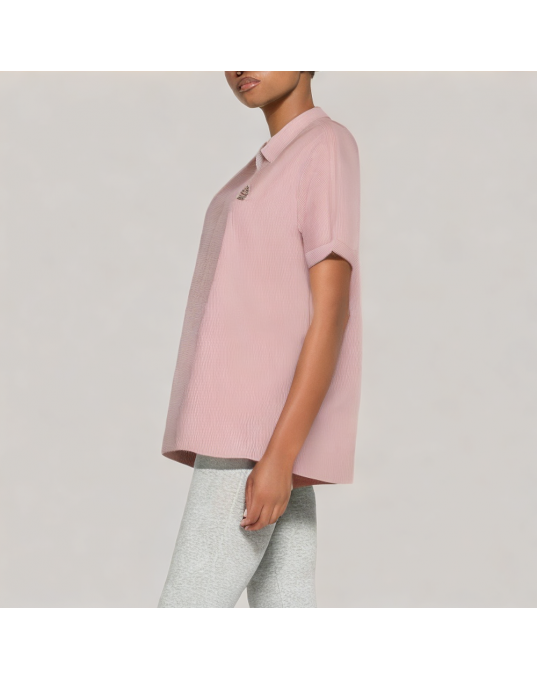 Retro Age Reducing Striped Short Sleeved Shirt 