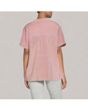 Retro Age Reducing Striped Short Sleeved Shirt 