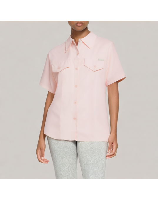 Summer Blue Short Sleeved Shirt 