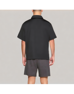 Men's Patchwork Striped POLO Shirt 