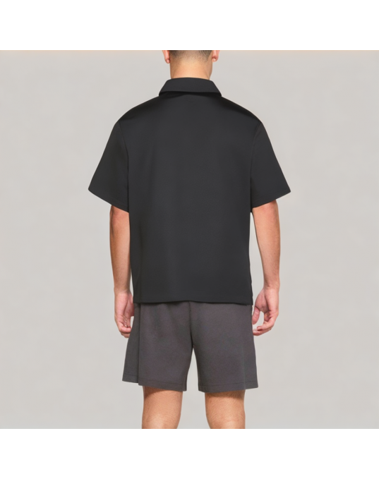 Men's Patchwork Striped POLO Shirt 