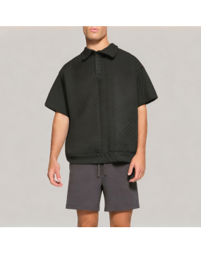 Men's Summer Jacquard POLO Shirt 