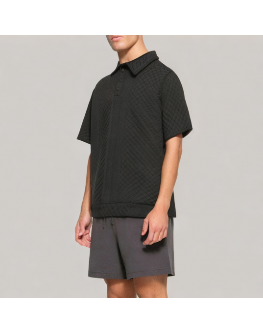Men's Summer Jacquard POLO Shirt 