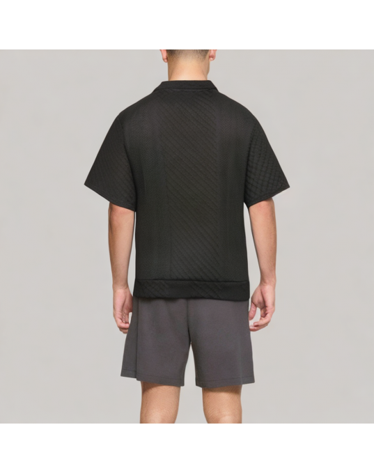 Men's Summer Jacquard POLO Shirt 