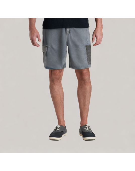 Summer Casual Contrast Denim Shorts 