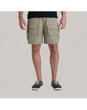 Retro Multi Pocket Denim Work Shorts 