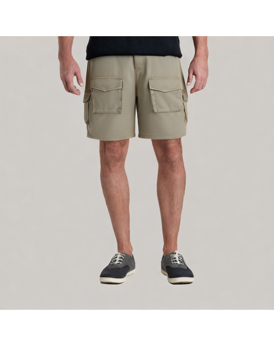Retro Multi Pocket Denim Work Shorts 