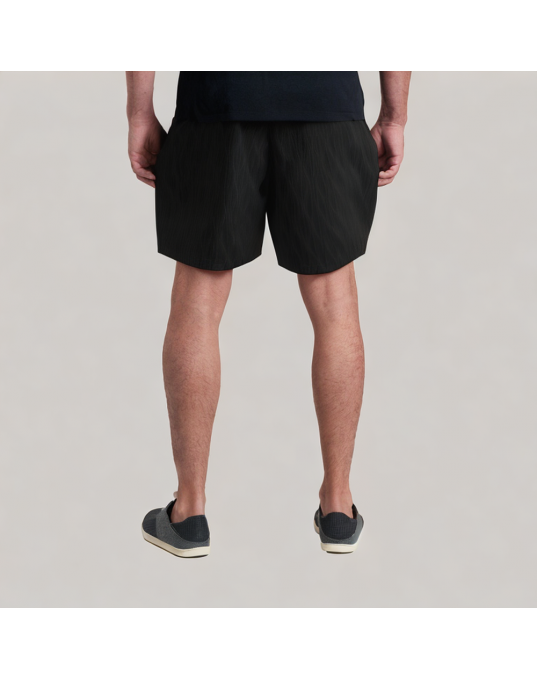 Summer Solid Color Ice Silk Men's Shorts 