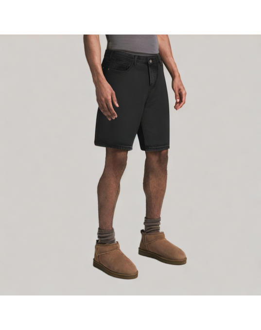 Summer Casual Solid Color Denim Shorts 