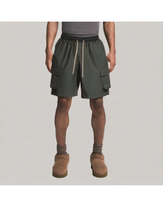 Casual Multi Pocket Work Shorts 