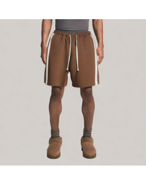 Casual Corduroy Striped Shorts
