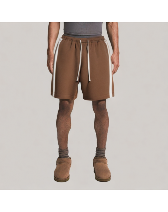 Casual Corduroy Striped Shorts