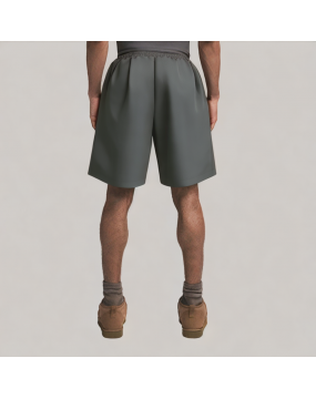 Retro Ice Silk Cool Drawstring Shorts 