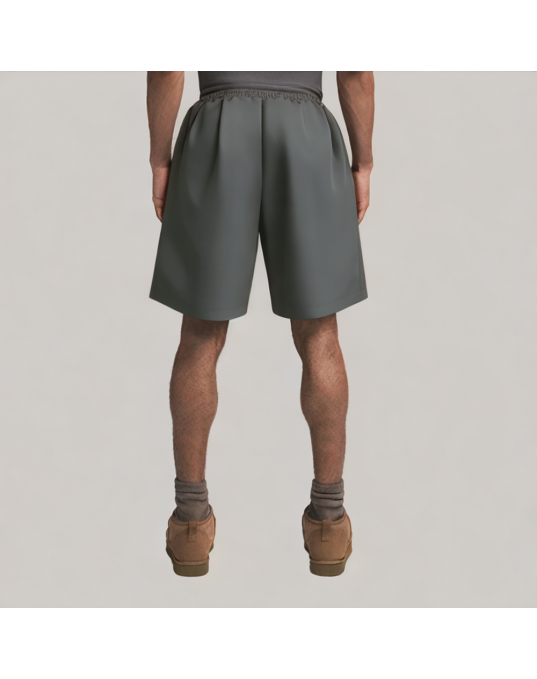 Retro Ice Silk Cool Drawstring Shorts 