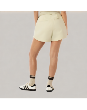 Retro Commuter High Waist Wide Leg Shorts 