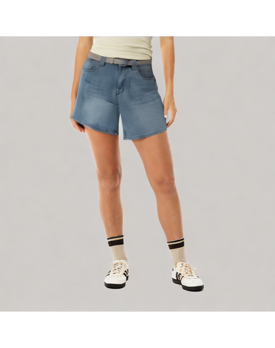 Summer Casual Light Blue Denim Shorts 