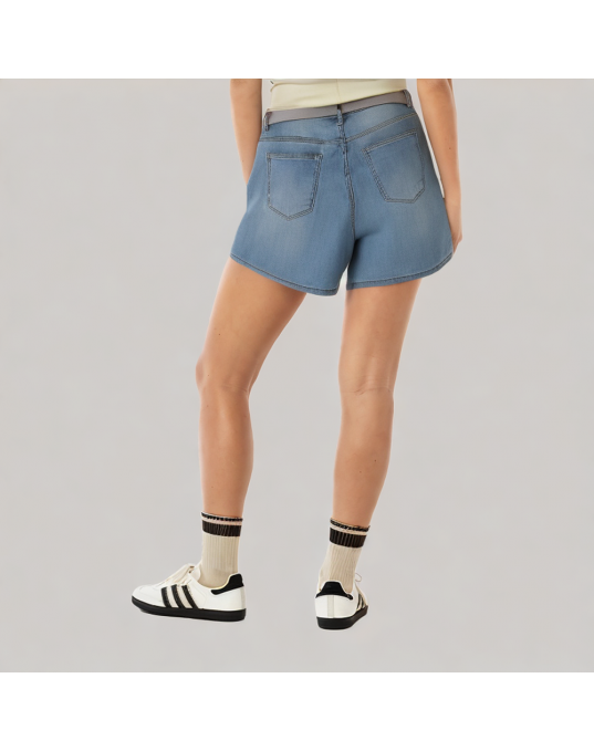 Summer Casual Light Blue Denim Shorts 