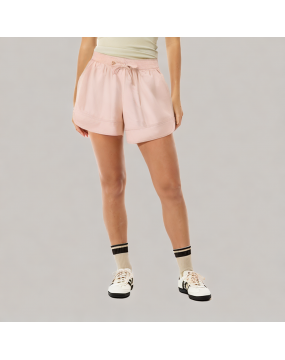 High Waisted Split Wide Leg Shorts 