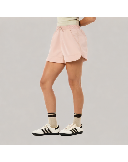 High Waisted Split Wide Leg Shorts 
