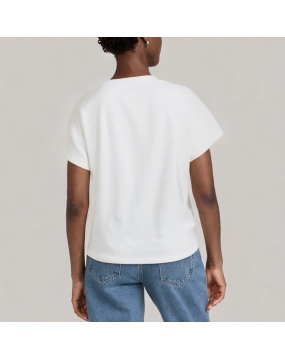 Drawstring Design Short Sleeved T Shirt 