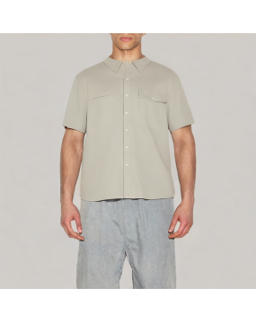 Men's Khaki Commuter Short Sleeve Shirt 