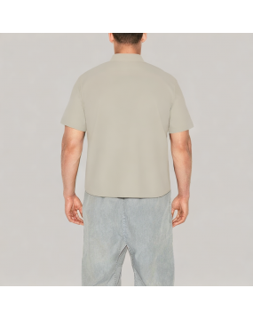 Men's Khaki Commuter Short Sleeve Shirt 