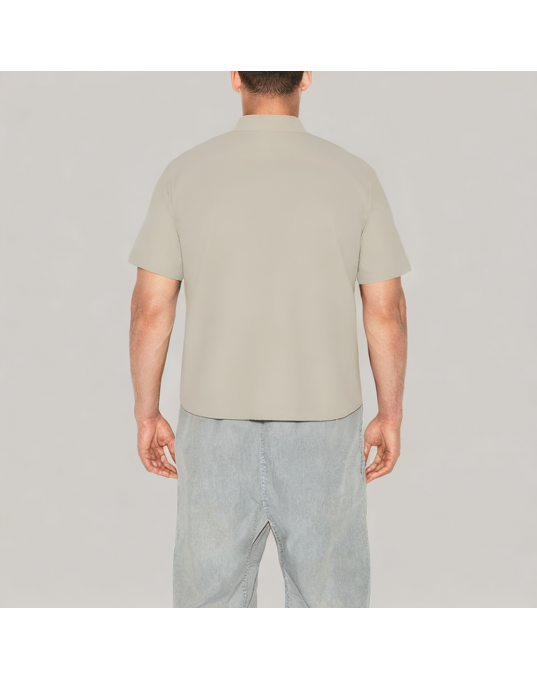Men's Khaki Commuter Short Sleeve Shirt 