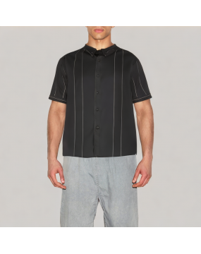 Striped Drop Shoulder Men's Shirt 