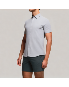 Summer Men's Short Sleeve Shirt 