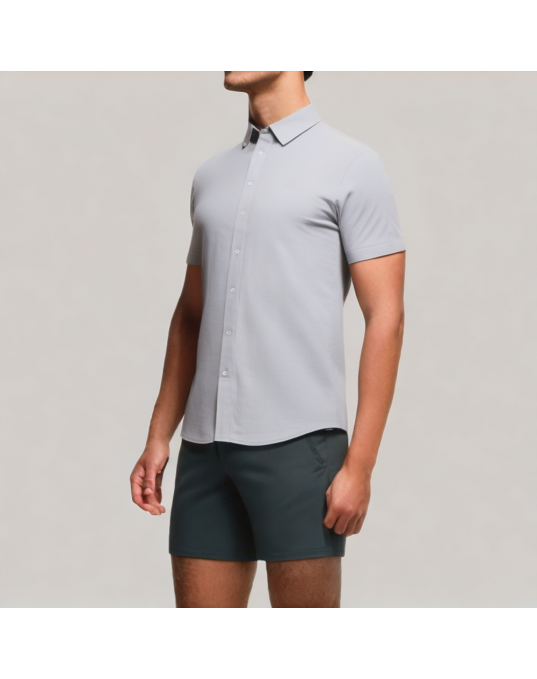 Summer Men's Short Sleeve Shirt 