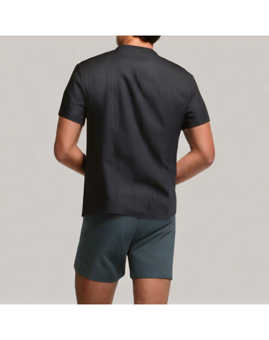 Lyocell Solid Color Short Sleeved Shirt