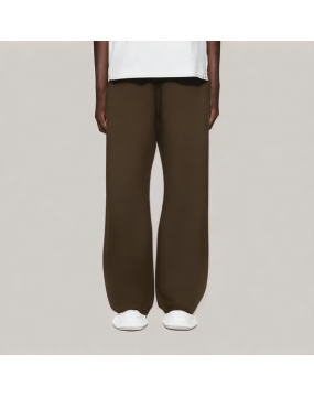 Solid Color Drawstring Simple Casual Pants 