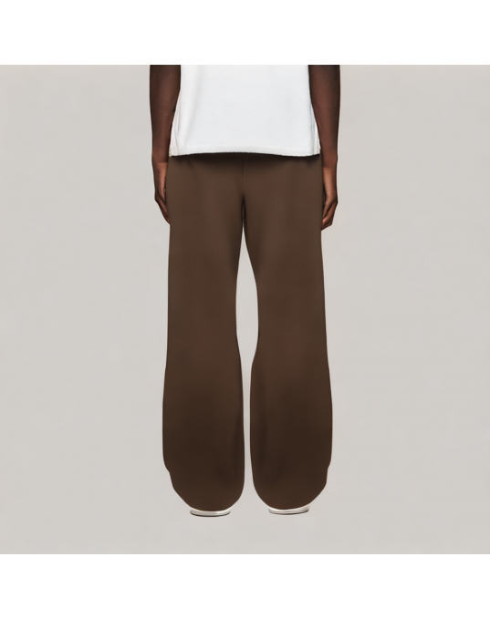 Solid Color Drawstring Simple Casual Pants 
