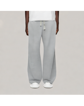 Braided Drawstring Casual Sweatpants 