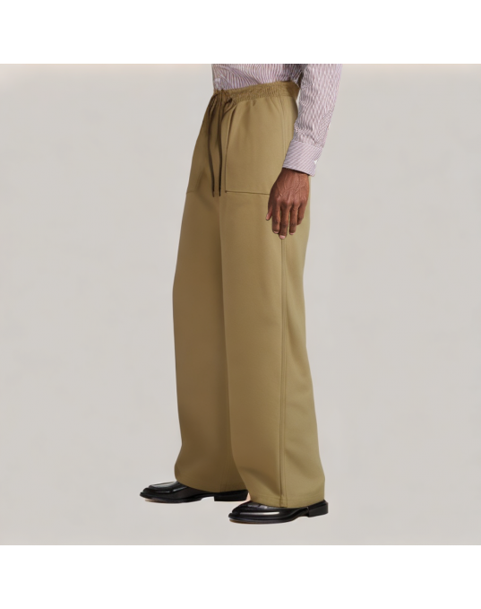 Wide Leg Workwear Casual Pants 