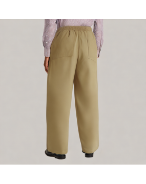 Wide Leg Workwear Casual Pants 