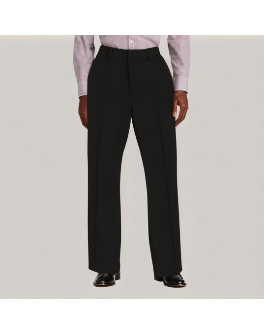 Men's Wool Straight Casual Pants 