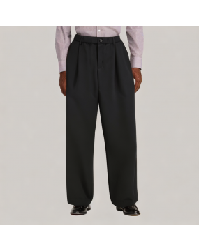 Men's Tapered Simple Casual Trousers 