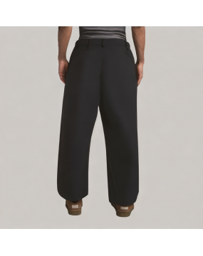 Solid Color Flared Casual Pants 